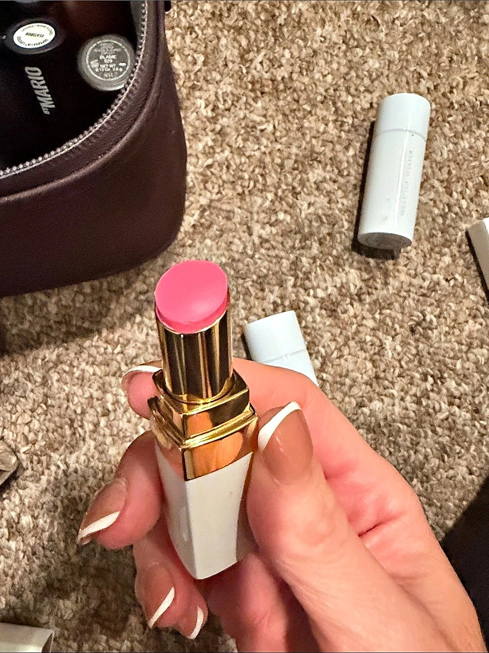 CHANEL Rouge Coco Baume 758 Blushing Pink Lip Balm never used no box